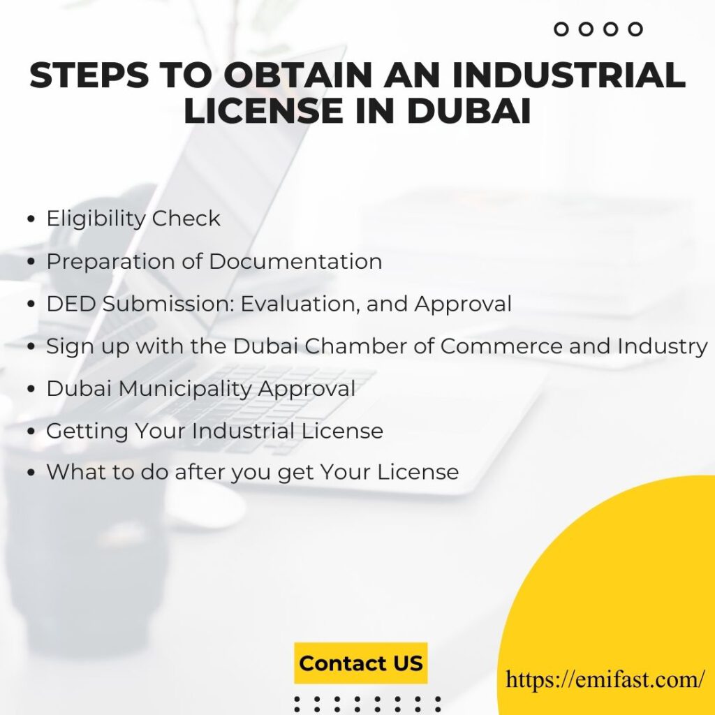 How to Get the industrial license in dubai