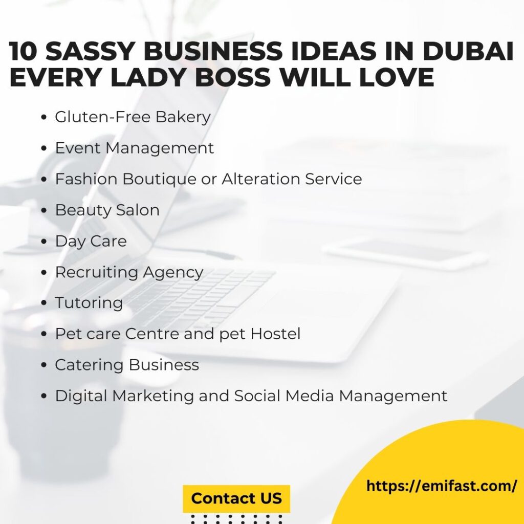 Business ideas in Dubai Every Lady Boss Will Love