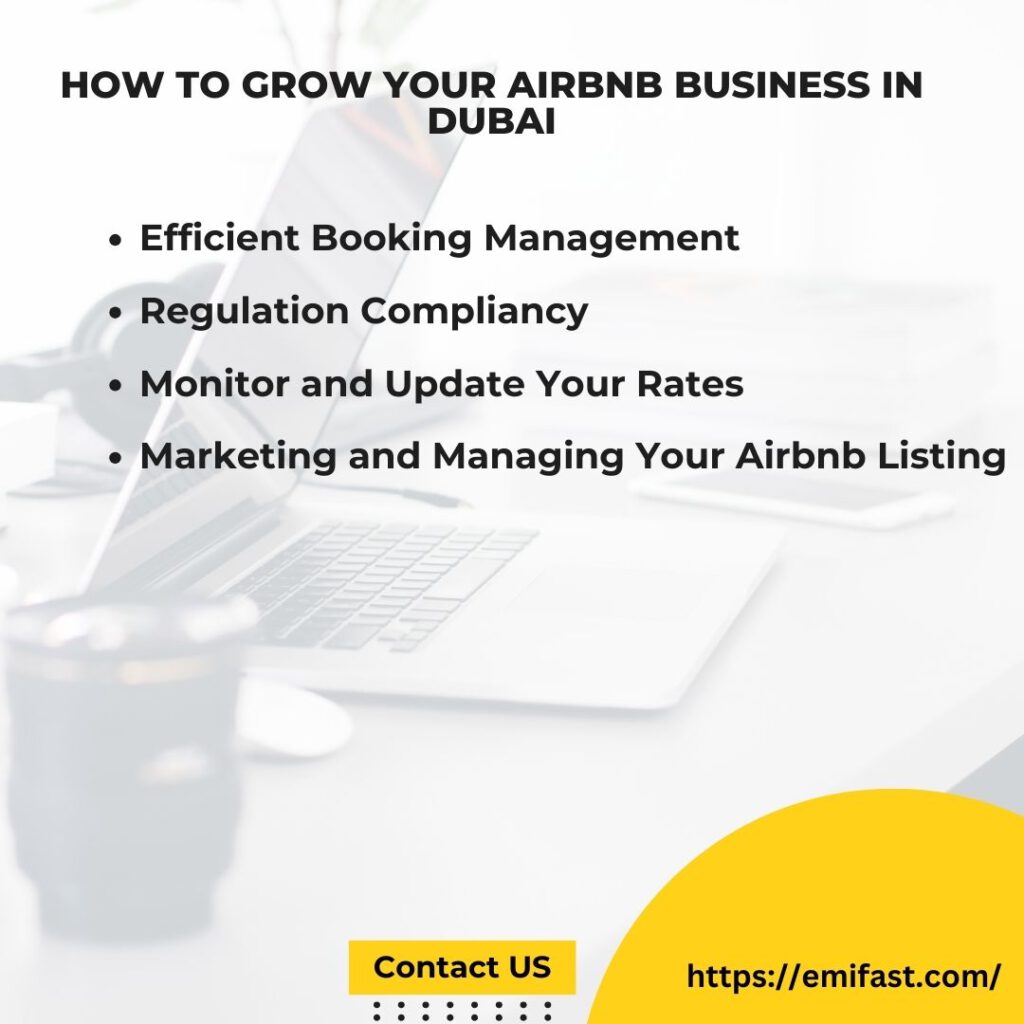 A list of the AIRBNB BUSINESS in Dubai