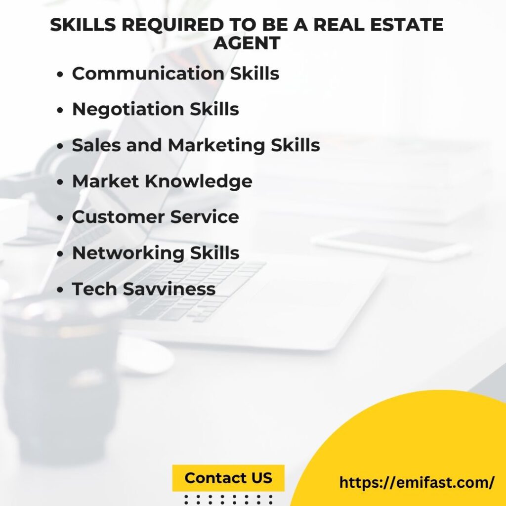 information about Skills Required To Be A Real Estate Agent